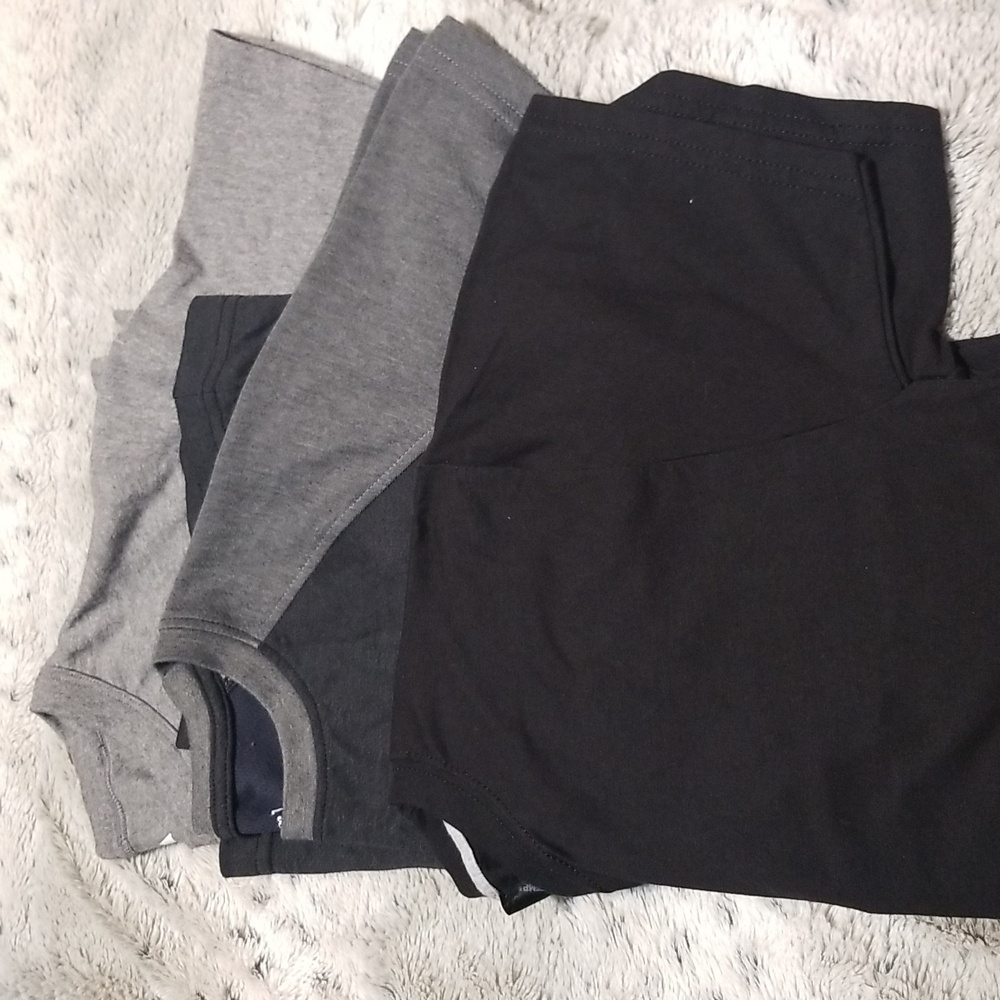 FREE ASSEMBLY, GEORGE, HANES, Sz S, EUC like New Grey. Black #2539